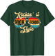 Retro Kickin It High School Style Teacher Back to School Men Women T-Shirt - T-Shirt | Forest
