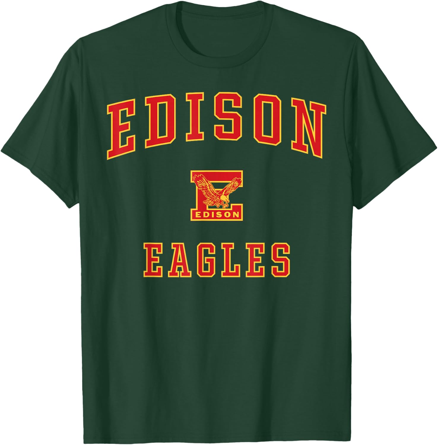 Edison High School Eagles T-Shirt - T-Shirt | Forest