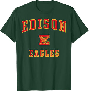 Edison High School Eagles T-Shirt - T-Shirt | Forest