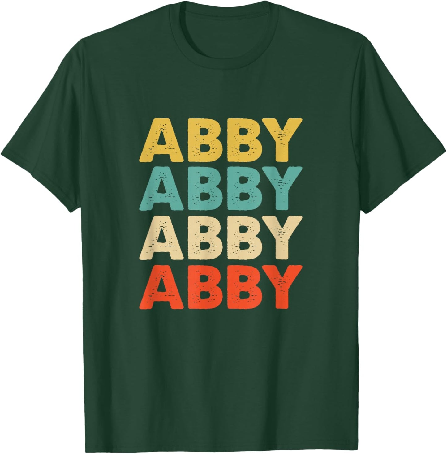 Abby Name T-Shirt - T-Shirt | Forest