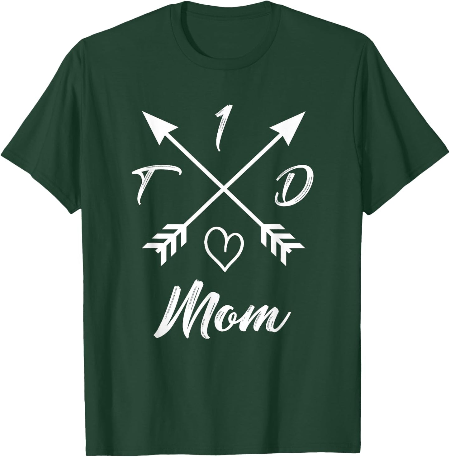 Type 1 Diabetic Mom T1D Diabetes Awareness Gifts T-Shirt - T-Shirt | Forest