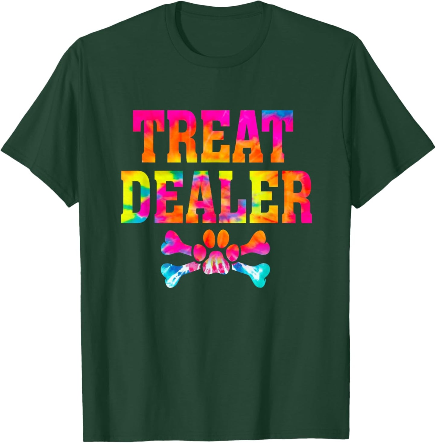 Dog Treat Dealer Humor Dog Owner Dog Treats Dog Lover T-Shirt - T-Shirt | Forest