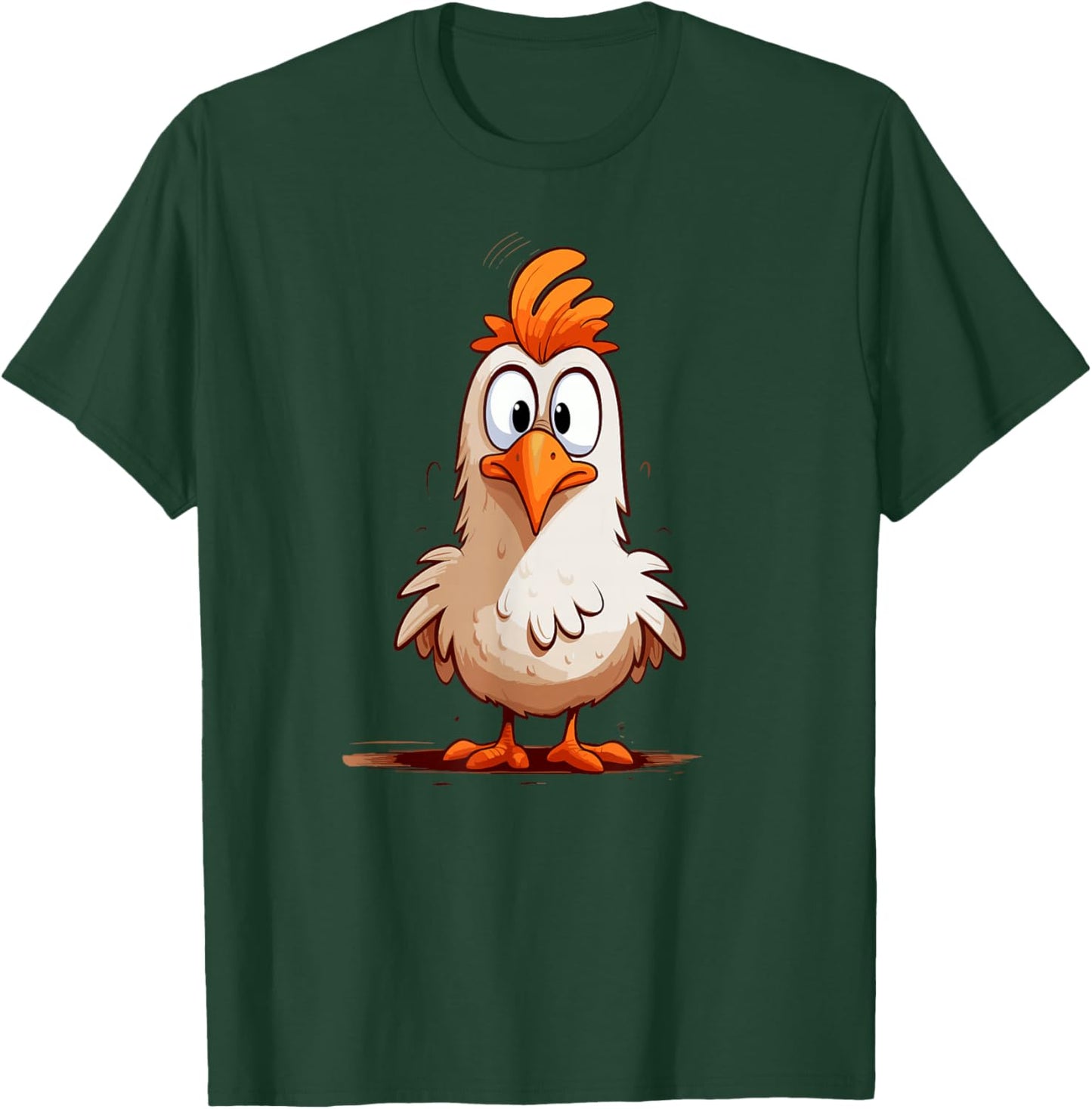 Funny Crazy Chicken for chicken lovers T-Shirt - T-Shirt | Forest