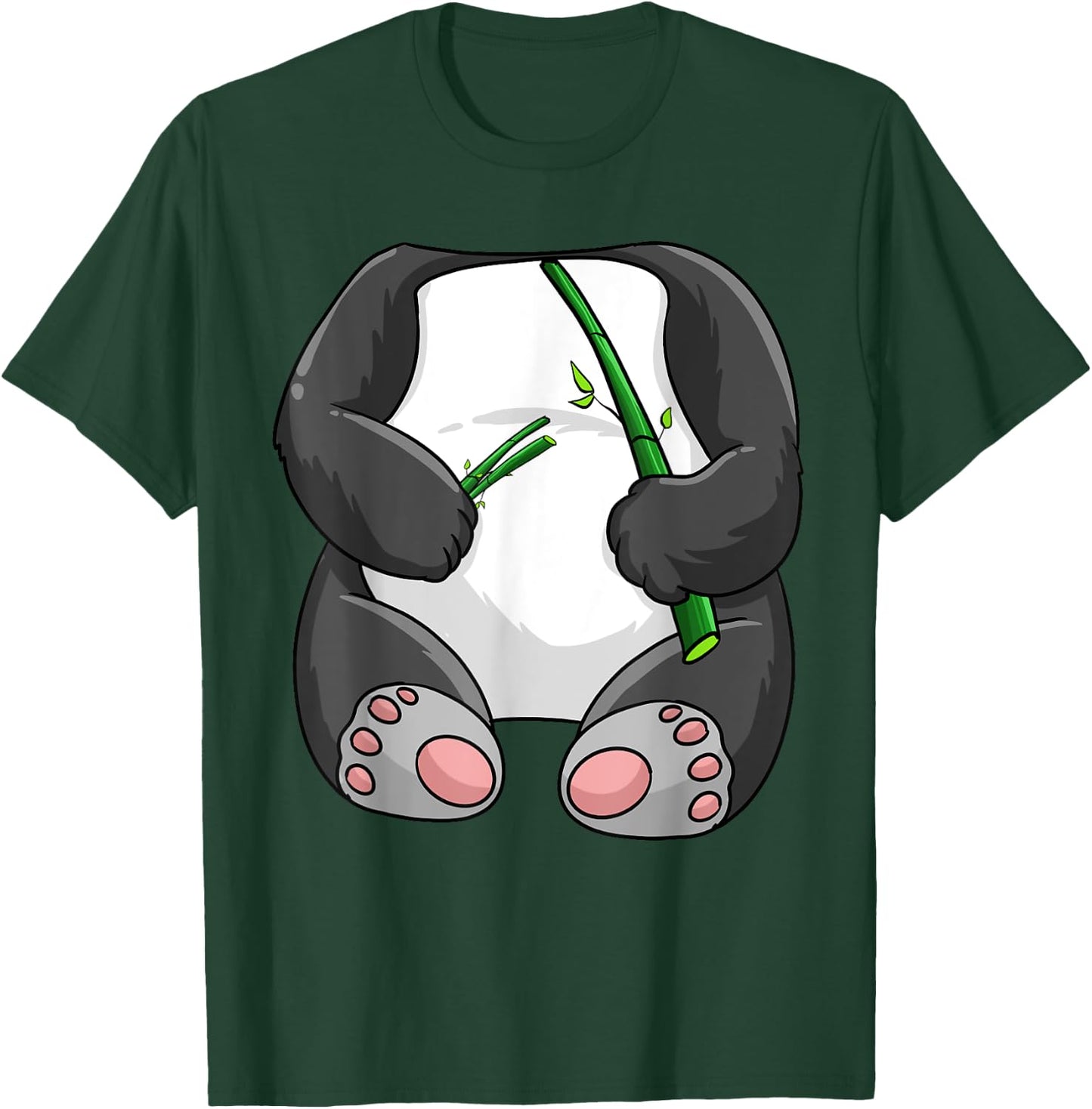 Panda Halloween Costume | Cute Coon Bear Funny Animal Gift T-Shirt - T-Shirt | Forest