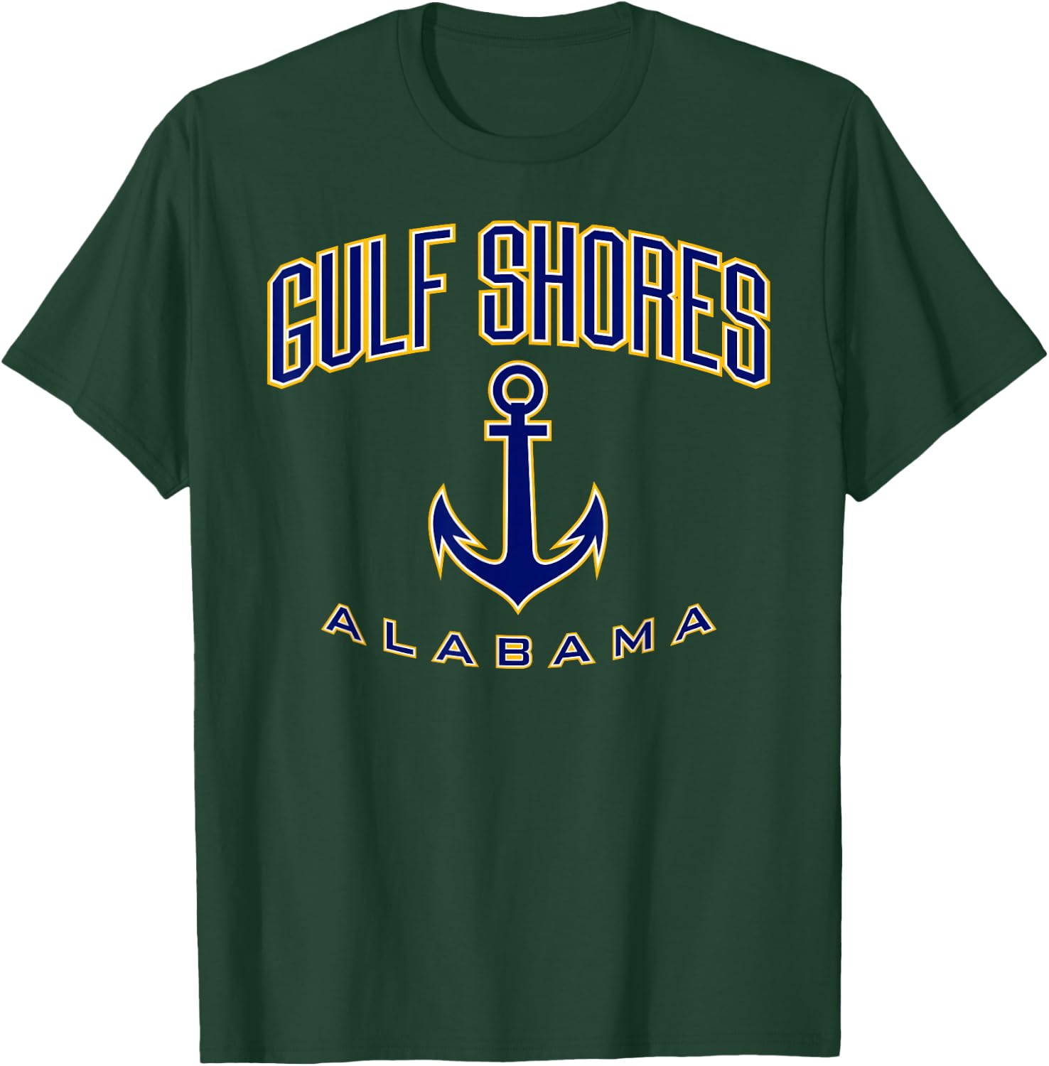Gulf Shores, Alabama, United States of America T-Shirt - T-Shirt | Forest