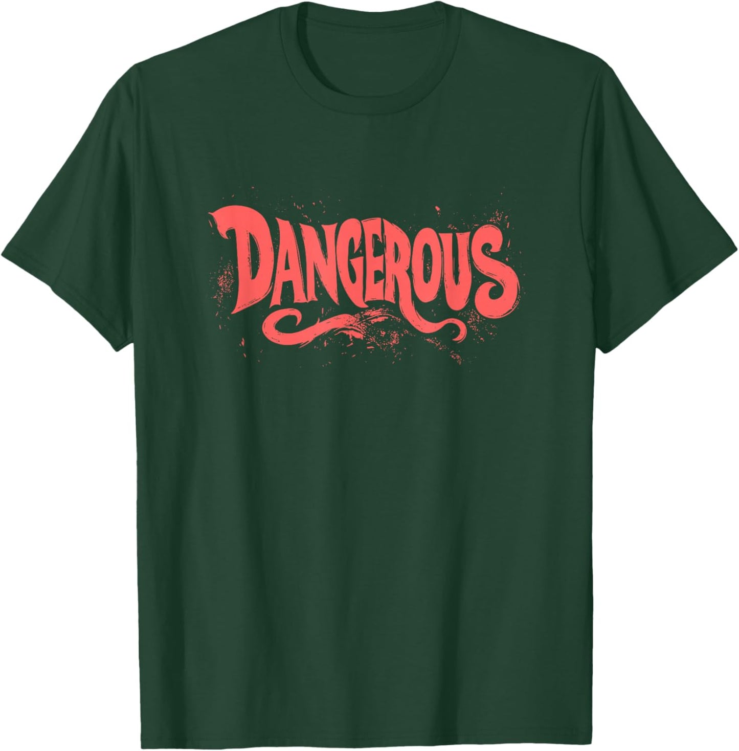 Nice Dangerous Logo T-Shirt - T-Shirt | Forest