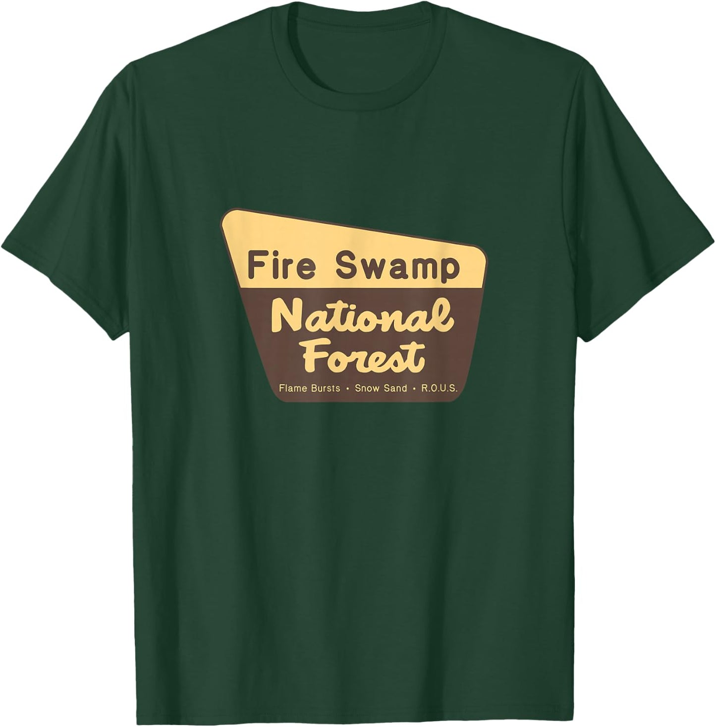 Fire Swamp National Forest [fictional] T-Shirt - T-Shirt | Forest