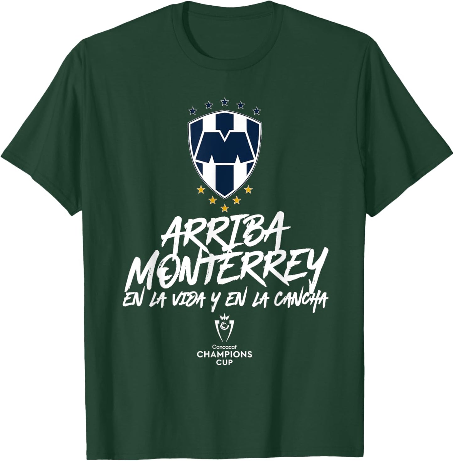 Exclusive Collection of Rayados de Monterrey T-Shirt - T-Shirt | Forest