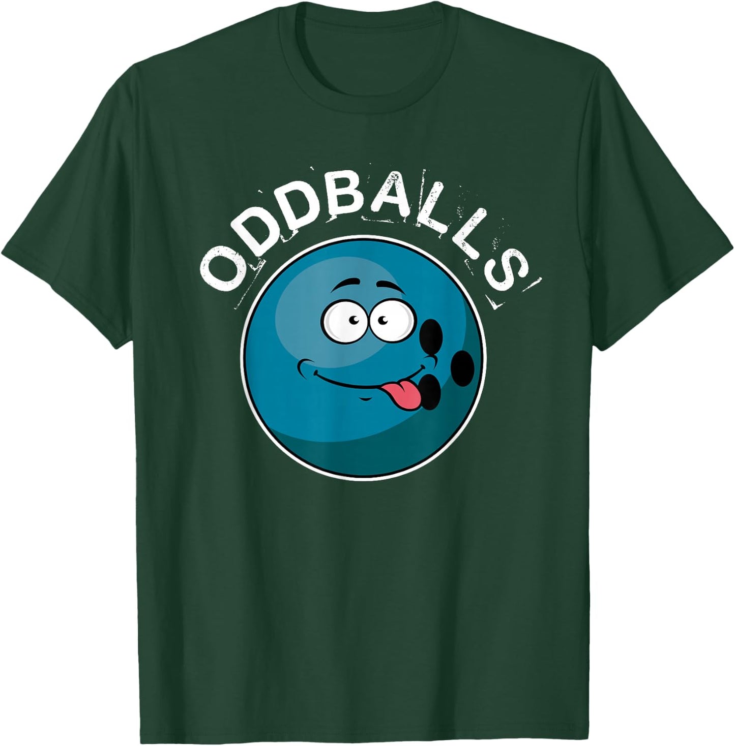 Oddballs Funny Bowling Women Or Kids T-Shirt - T-Shirt | Forest