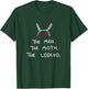 The Man The Moth The Legend Mothman T-Shirt - T-Shirt | Forest