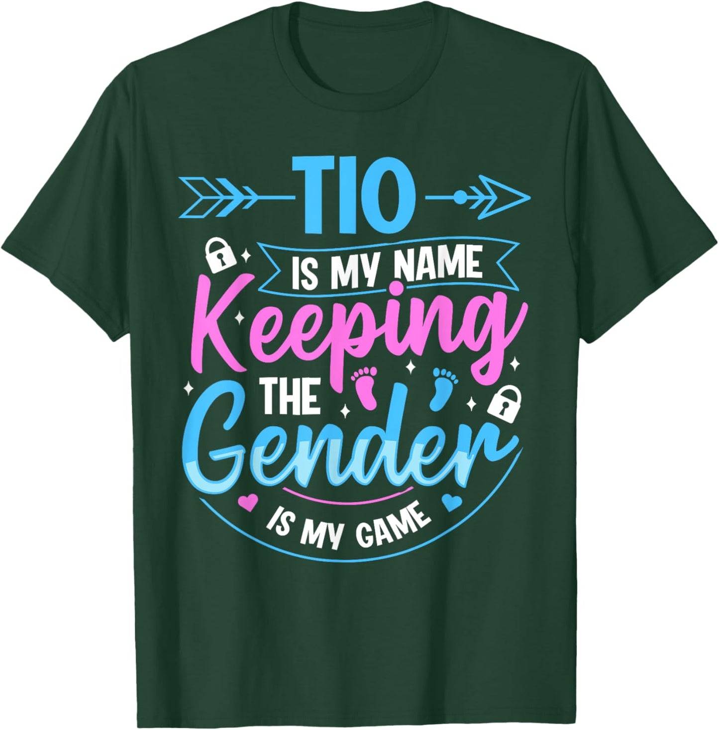 Keeper of the Gender Quote for a Keeper of the Gender Uncle T-Shirt - T-Shirt | Forest
