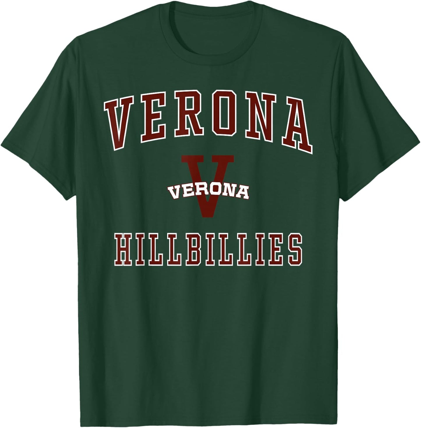Verona High School Hillbillies T-Shirt - T-Shirt | Forest