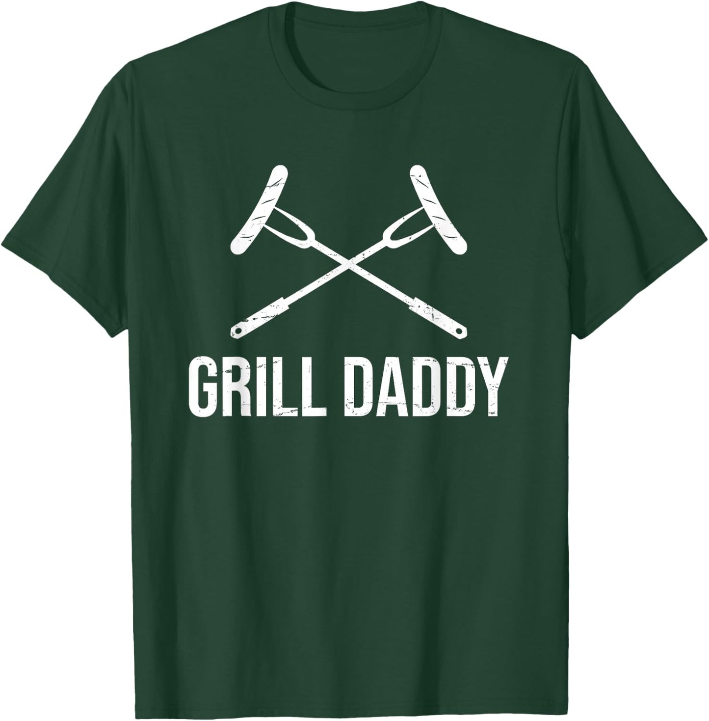 Grill Daddy Funny Fathers Day Gift-Grillfather-Grill Dad T-Shirt - T-Shirt | Forest