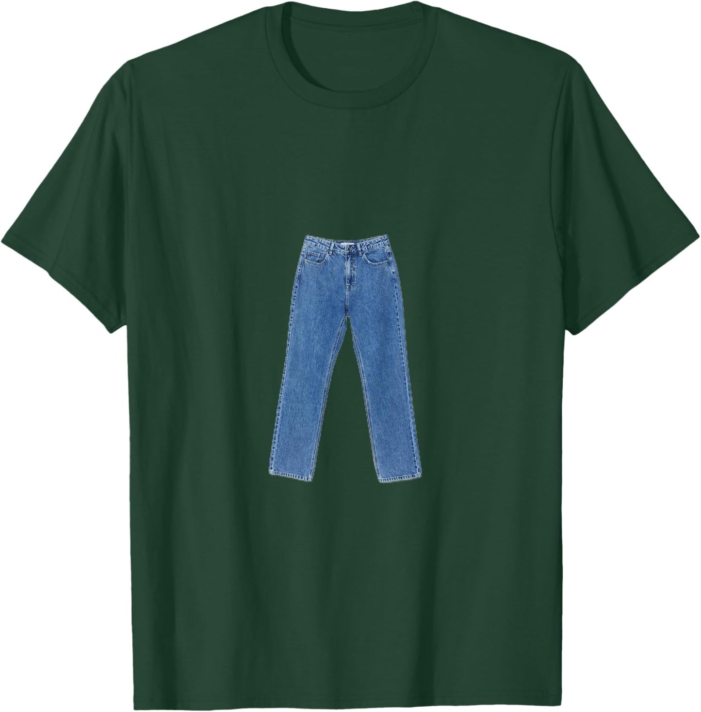 Jeans T-Shirt - T-Shirt | Forest