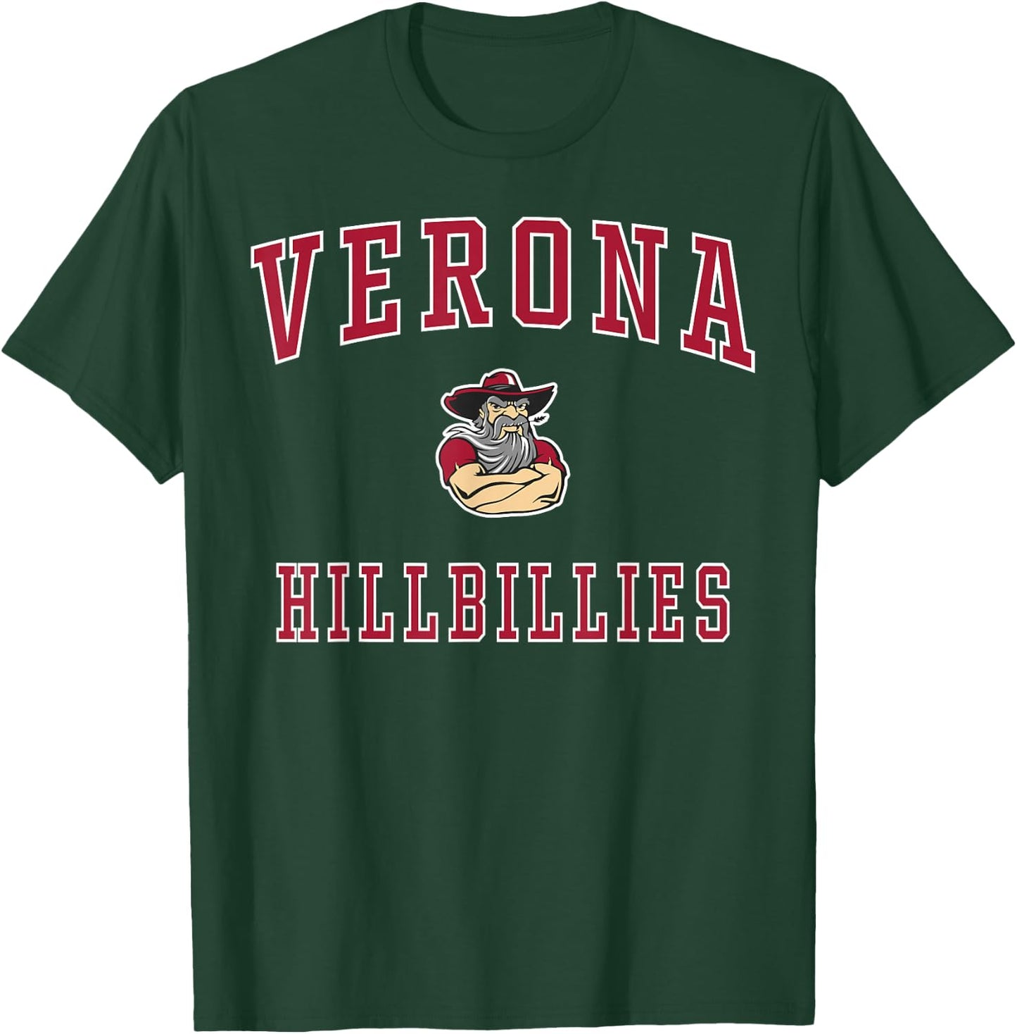 Verona High School Hillbillies T-Shirt - T-Shirt | Forest
