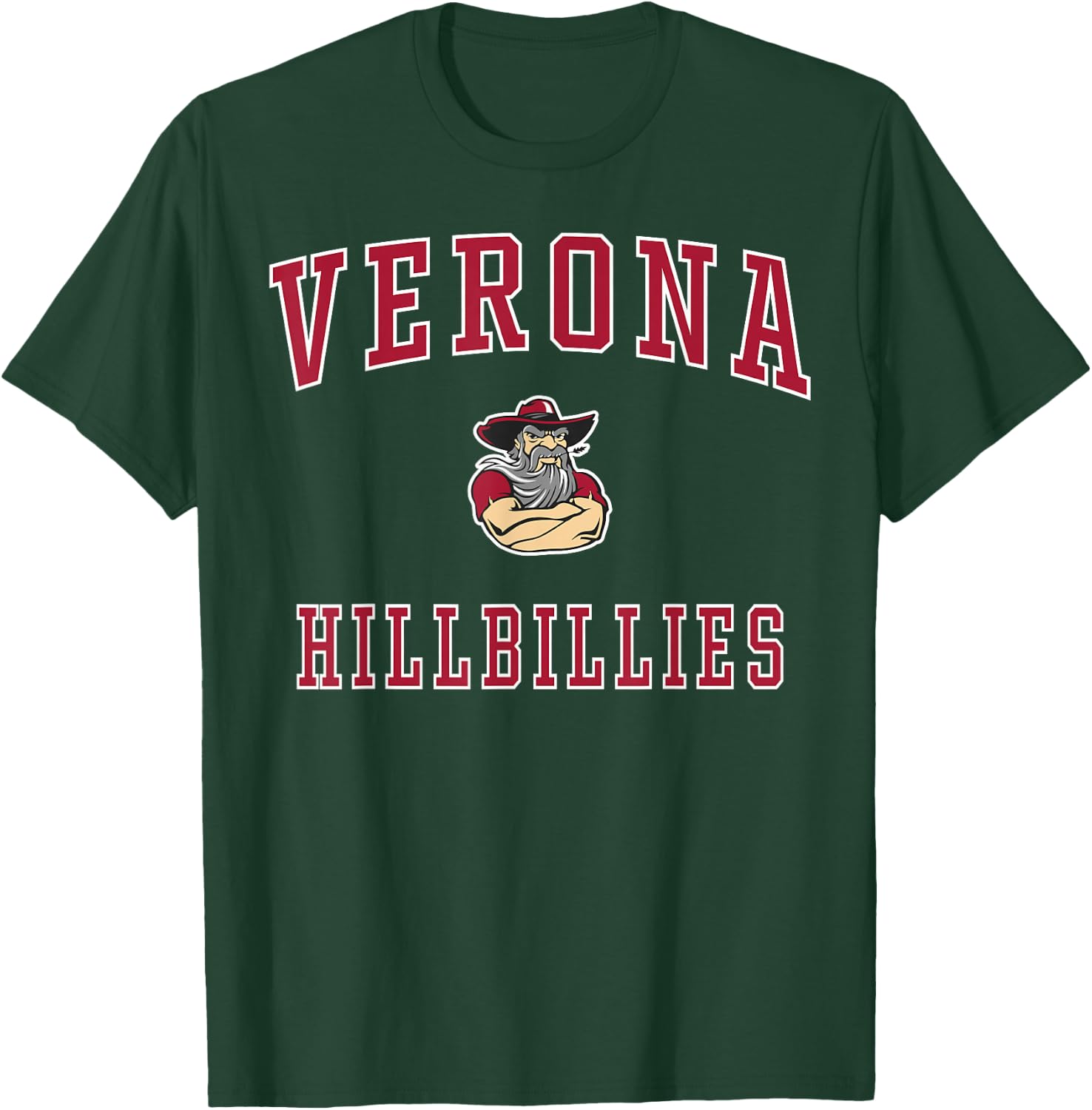 Verona High School Hillbillies T-Shirt - T-Shirt | Forest