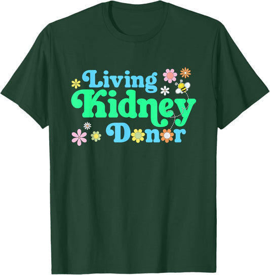 Living Kidney Donor a Women's Living Donor Vintage Style T-Shirt - T-Shirt | Forest