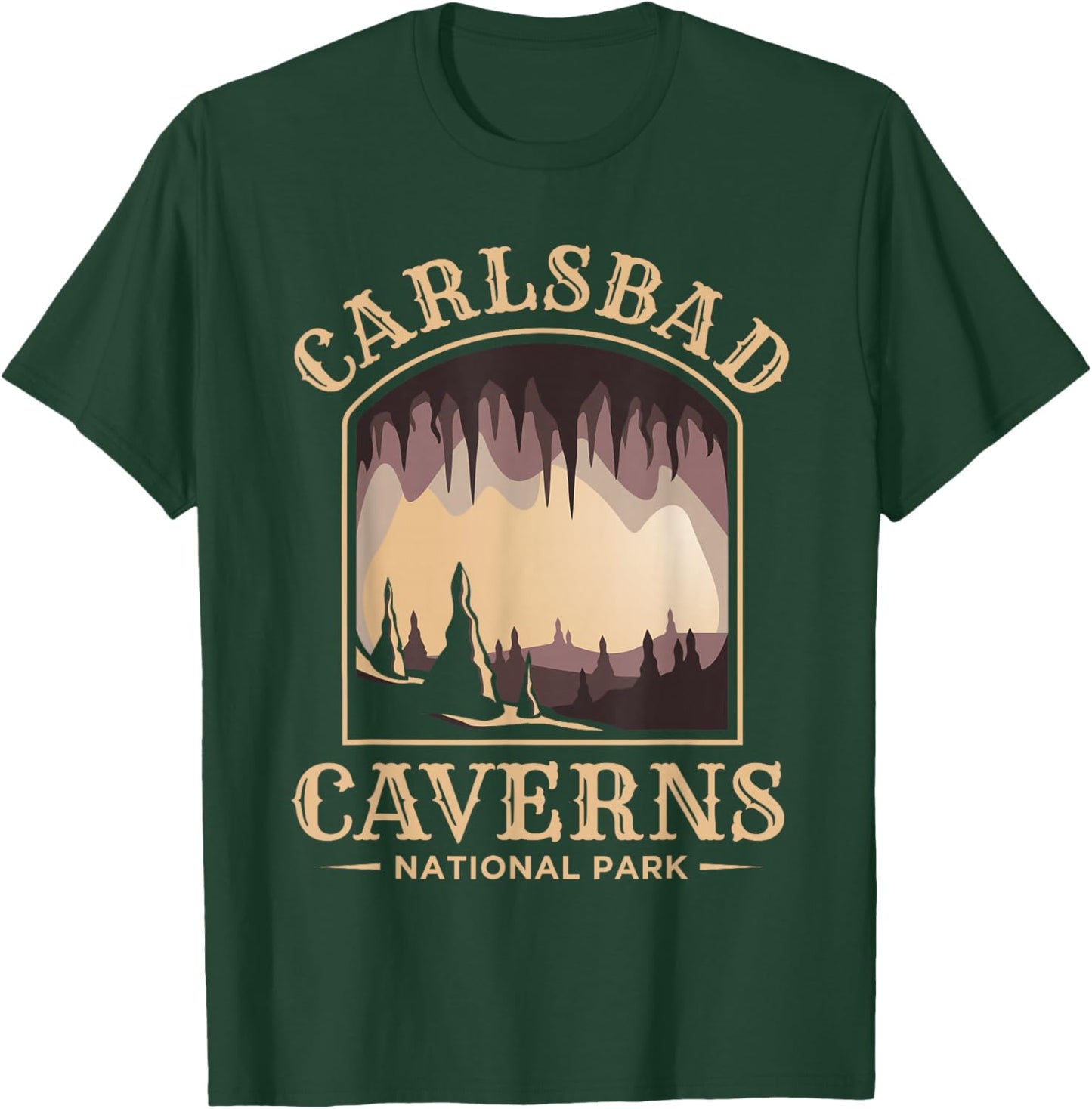 Carlsbad Caverns National Park US New Mexico T-Shirt - T-Shirt | Forest