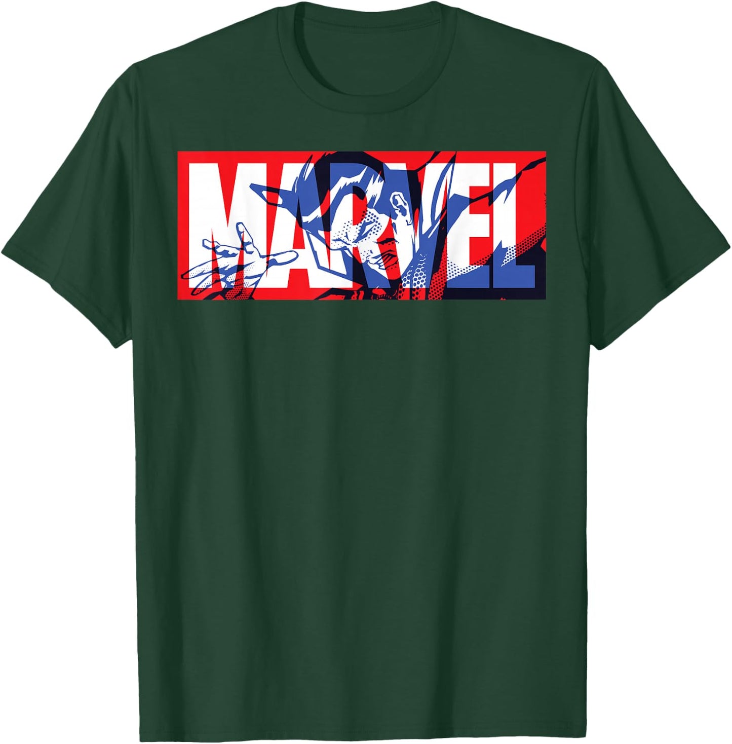 Marvel Doctor Strange Logo Fill T-Shirt - T-Shirt | Forest
