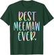 Best Meemaw Ever Gifts Grandma Mother's Day Tie Dye T-Shirt - T-Shirt | Forest
