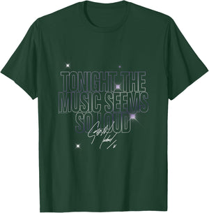 George Michael Tonight the Music Sparkled T-Shirt - T-Shirt | Forest