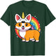 Corgicorn Unicorn Corgi Shirt For Kids Funny Rainbow Corgi T-Shirt - T-Shirt | Forest
