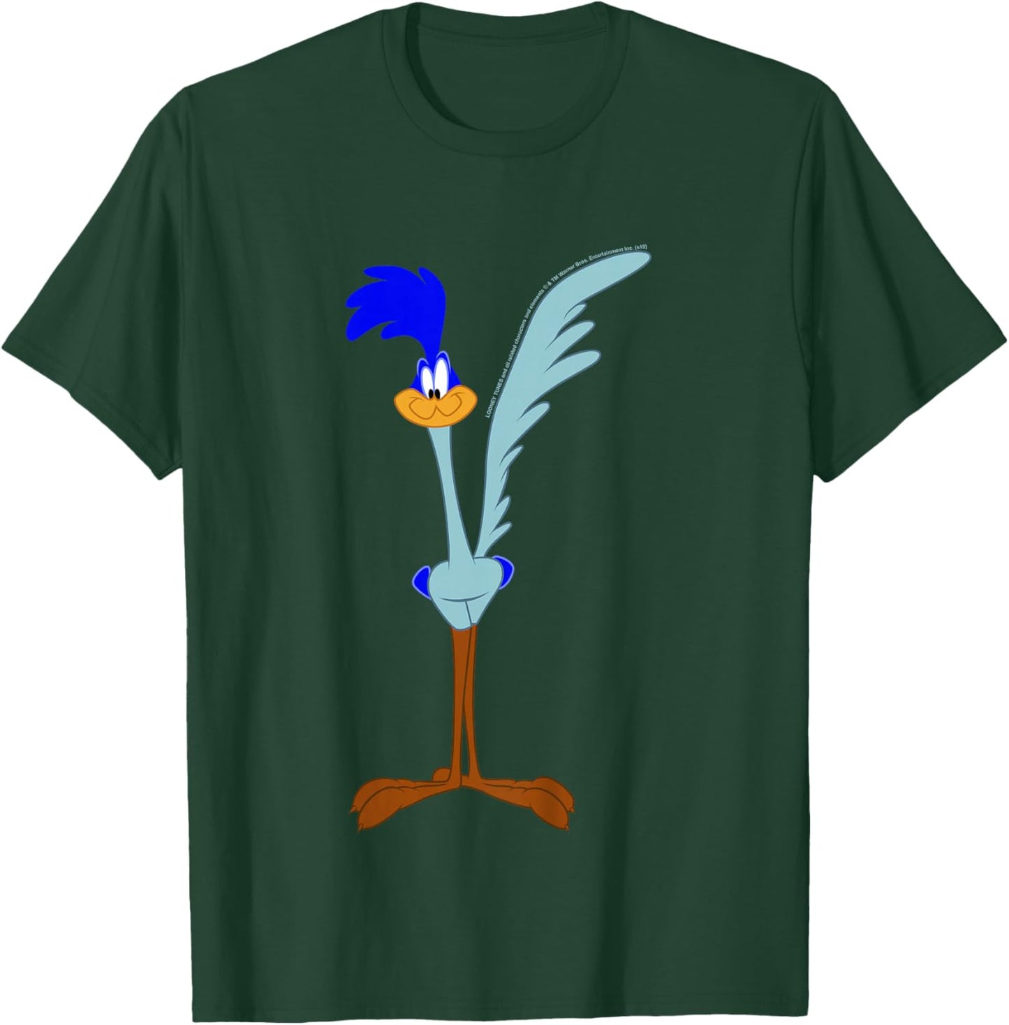 Kids Looney Tunes Road Runner Simple Portrait T-Shirt - T-Shirt | Forest