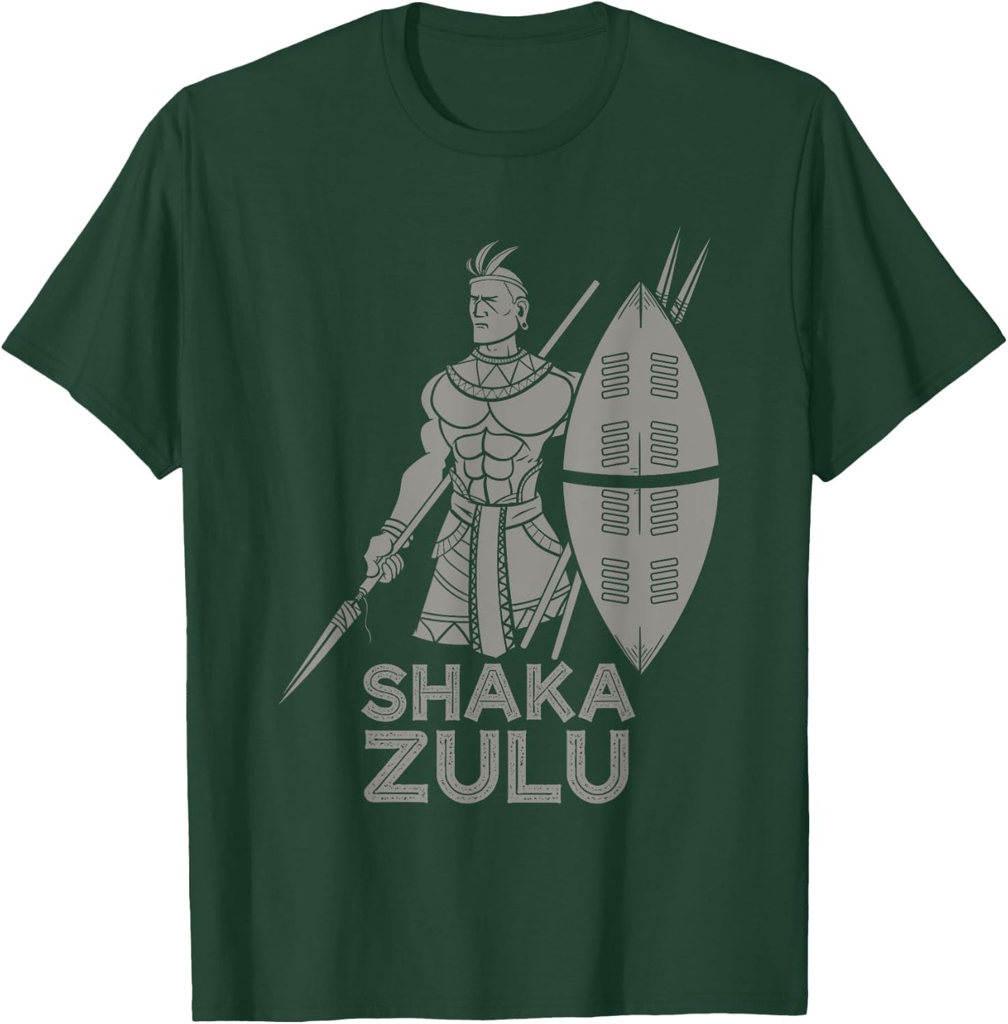 Cool Shaka Zulu African King Pride Funny Gift Women T-Shirt - T-Shirt | Forest