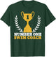 Number One Swim Coach Head Trainer Coaching Swimming T-Shirt - T-Shirt | Forest