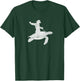 Cowboy Riding a Sea Turtle Distressed T-Shirt - T-Shirt | Forest