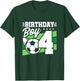 Kids Soccer Birthday Party - 4 Year Old Boy - 4th Birthday T-Shirt - T-Shirt | Forest