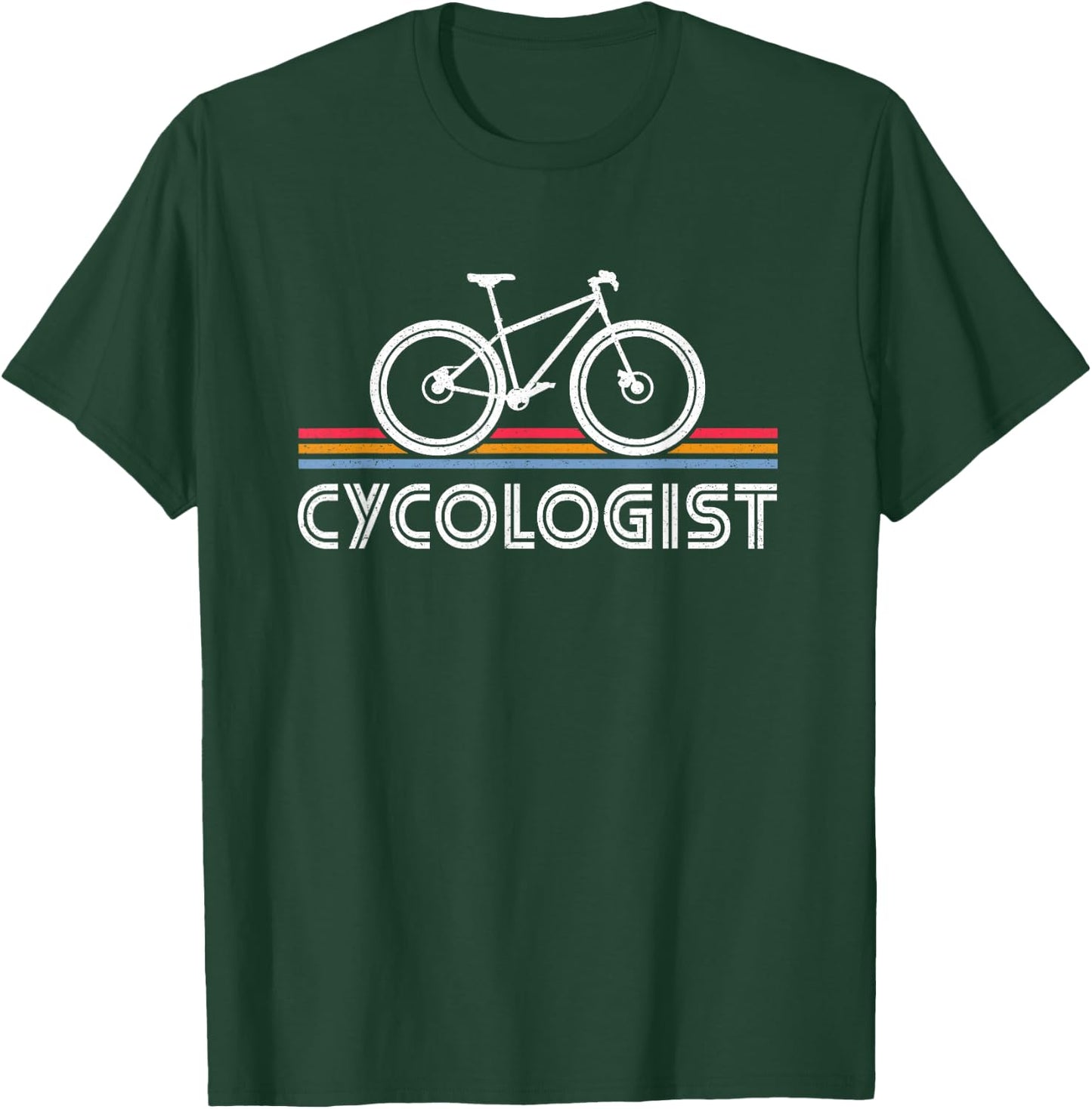 Cycologist Bicycle Funny Cycling - Cycologist T-Shirt - T-Shirt | Forest