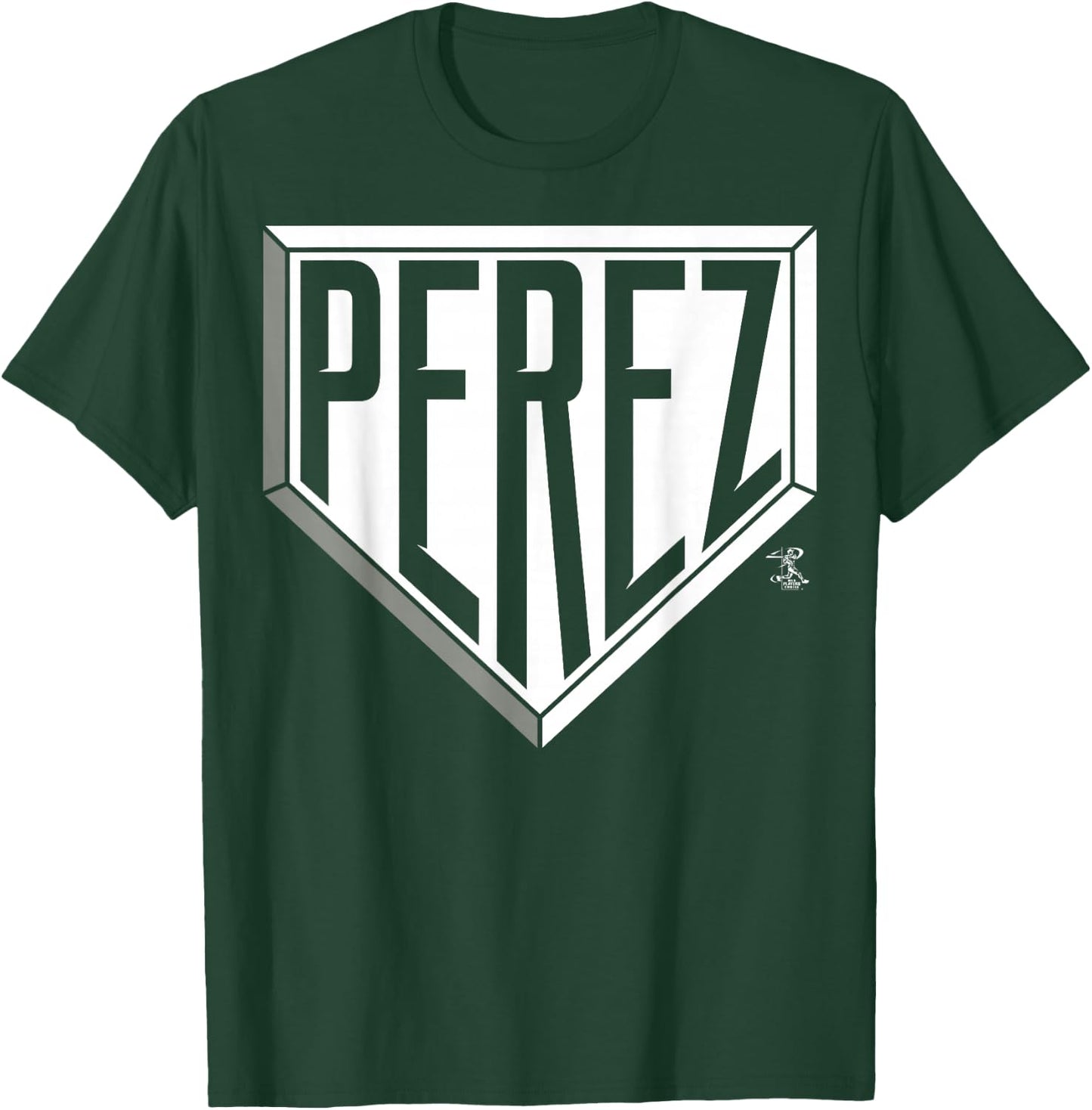 Salvador Perez Home Plate - Apparel T-Shirt - T-Shirt | Forest