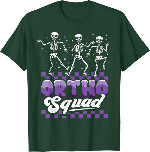 Dancing Skeleton Ortho Squad Nurse Orthopedic Halloween