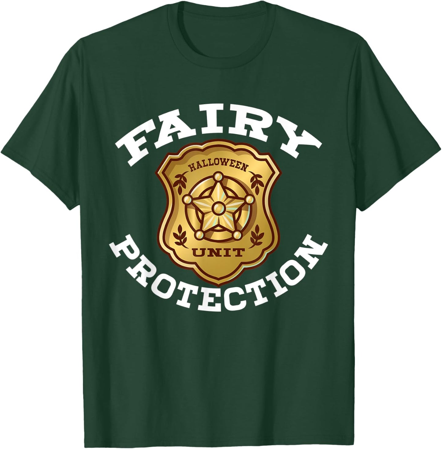 Halloween Adult Costume Fairy Protection T-Shirt - T-Shirt | Forest