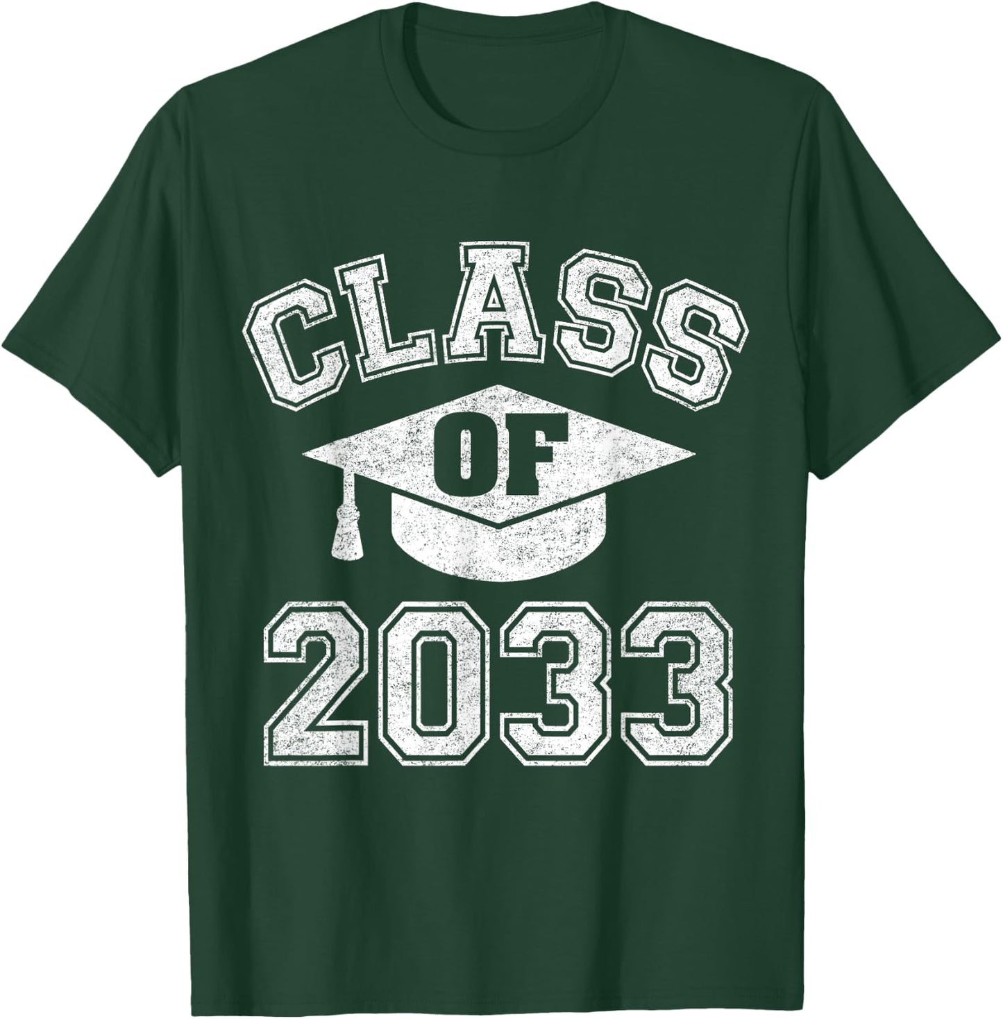Class Of 2033 Grow With Me First Day Of Nursery Gift T-Shirt - T-Shirt | Forest