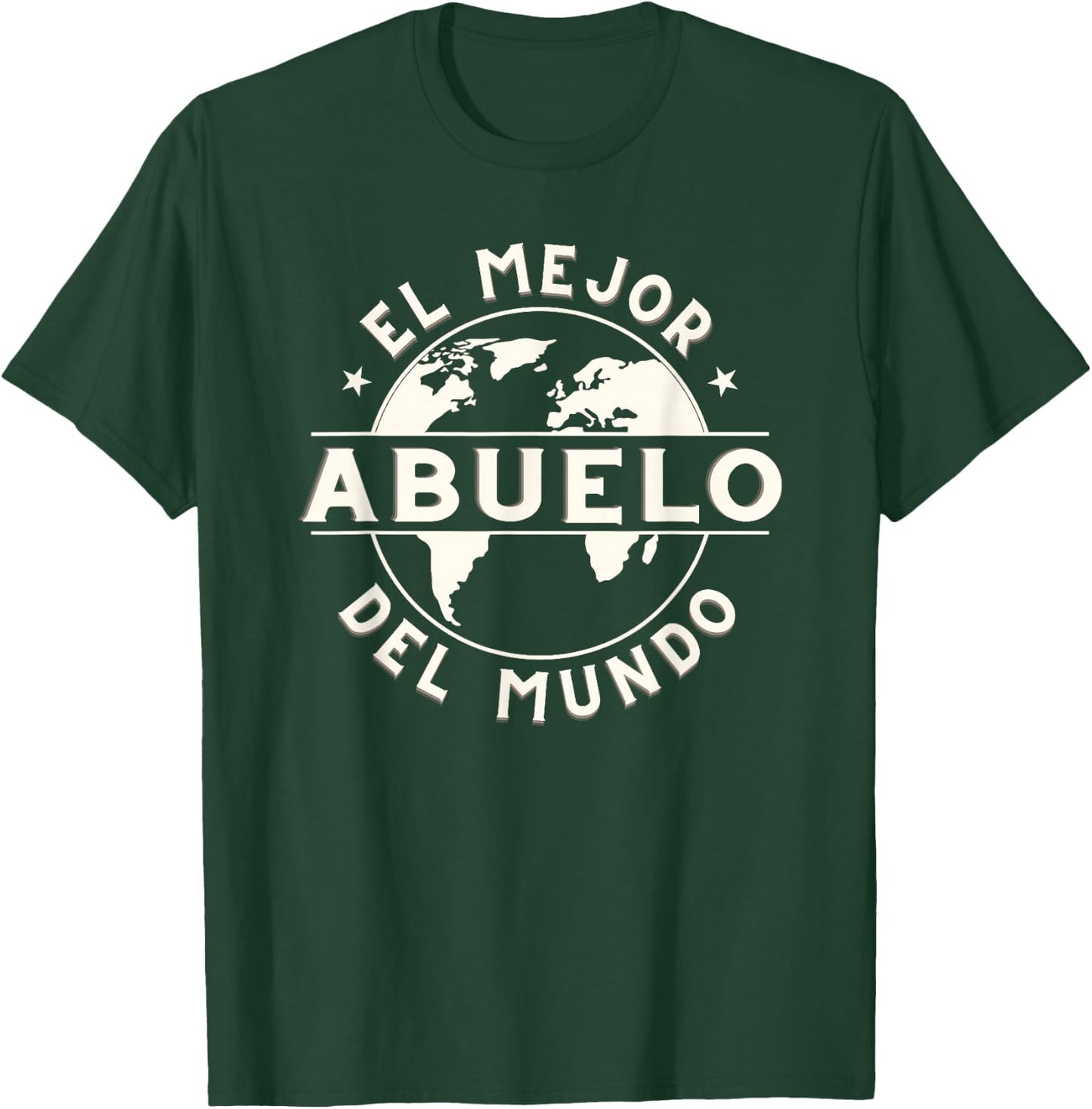 El Mejor Abuelo del Mundo Grandpa T-Shirt - T-Shirt | Forest