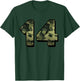14th Birthday 14 Years Old Party Camouflage Gift T-Shirt - T-Shirt | Forest