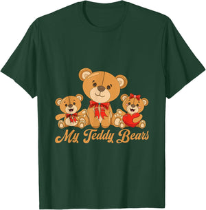 My Teddy Bears Cute Teddy Bear T-Shirt - T-Shirt | Forest