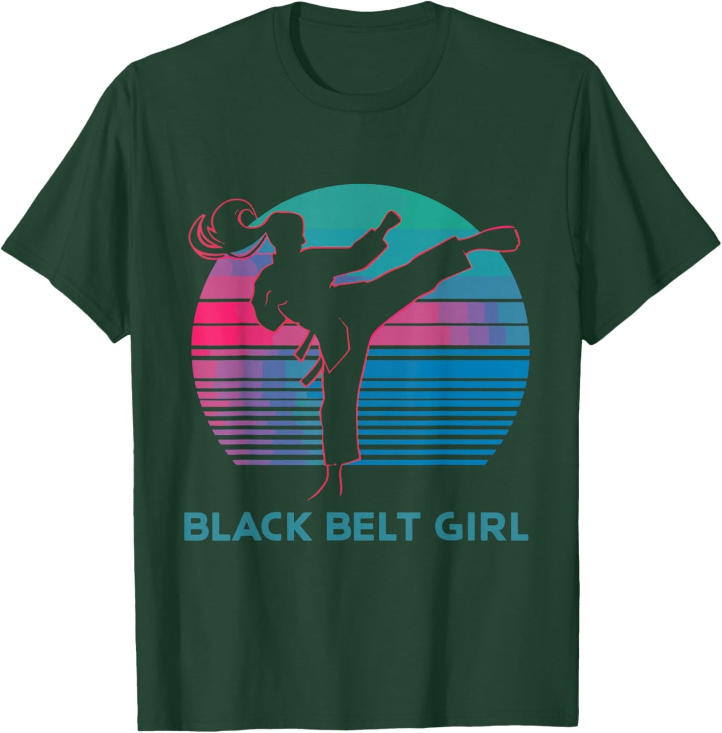 Black Belt Girl T-Shirt - T-Shirt | Forest