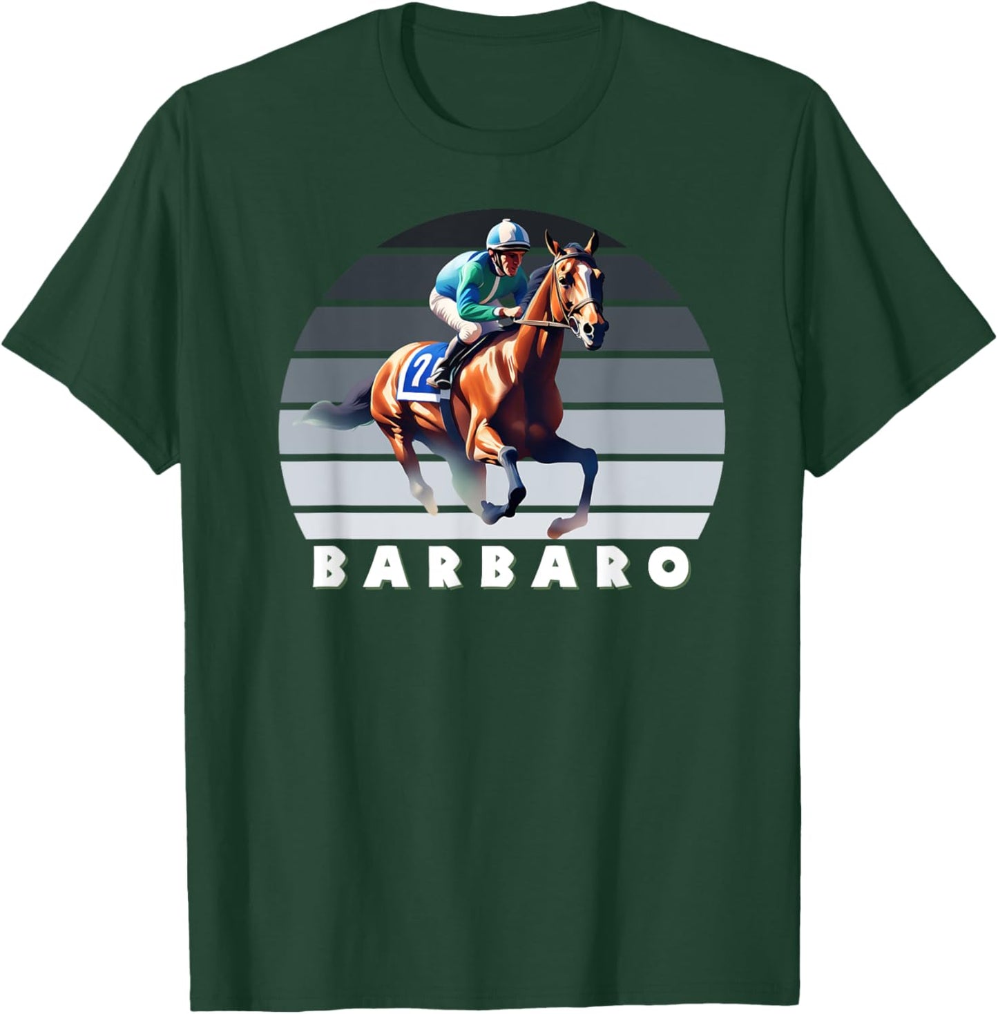 Barbaro Horse, Thoroughbred, Del Mar, Santa Anita Shirt T-Shirt - T-Shirt | Forest