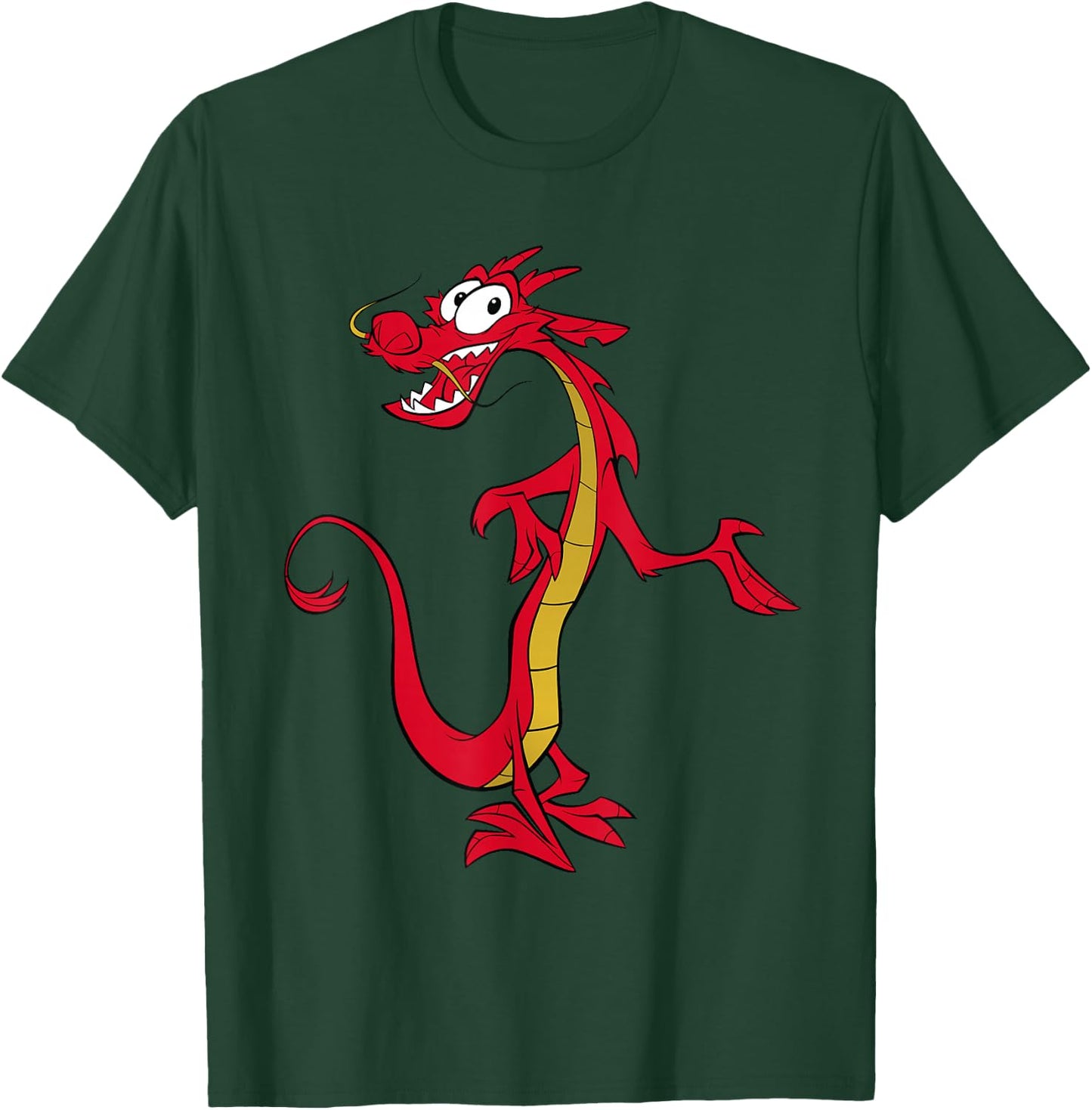 Disney Mulan Mushu Dragon T-Shirt - T-Shirt | Forest