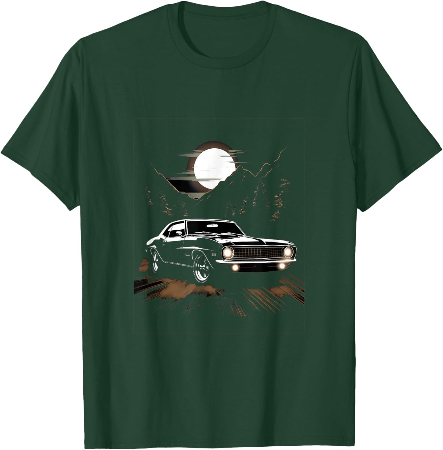 Muscle Car Classic Car Vintage T-Shirt - T-Shirt | Forest