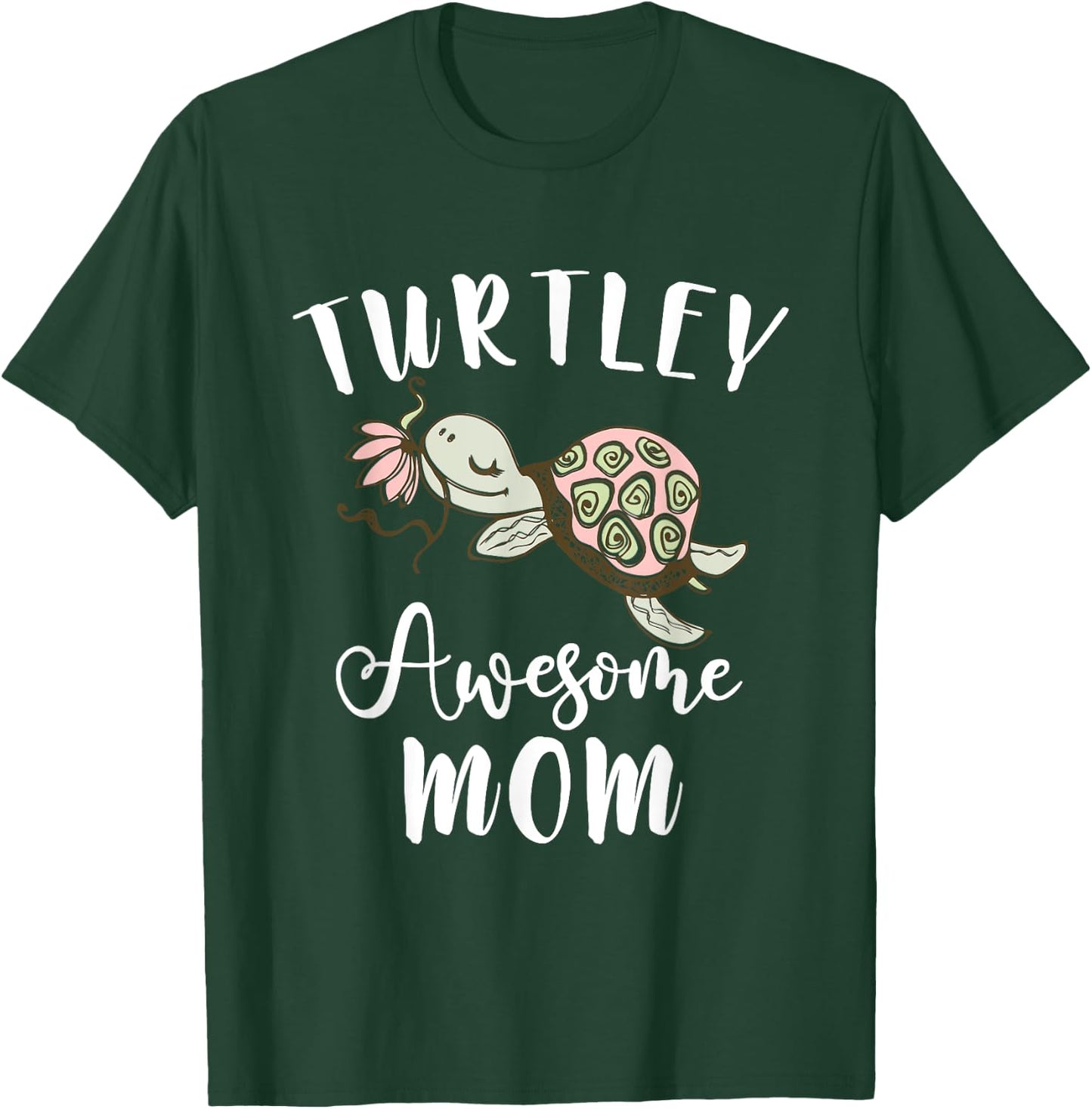 Ocean Animal Lover Mom Mothers Day Gift Turtle T-Shirt - T-Shirt | Forest