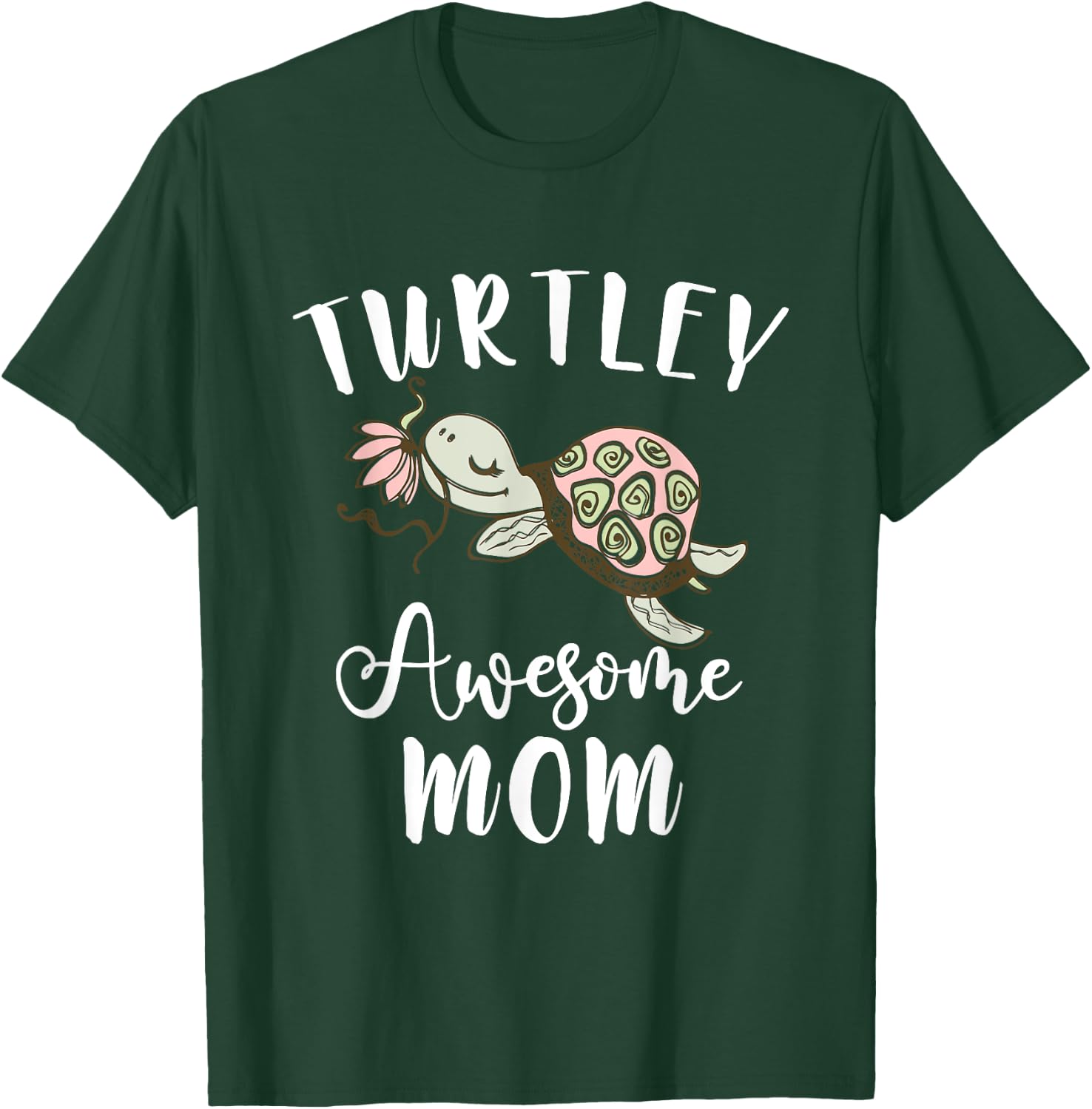 Ocean Animal Lover Mom Mothers Day Gift Turtle T-Shirt - T-Shirt | Forest