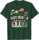 Happiness is Being a Grams Floral Design Grams Mother's Day T-Shirt - T-Shirt | Forest