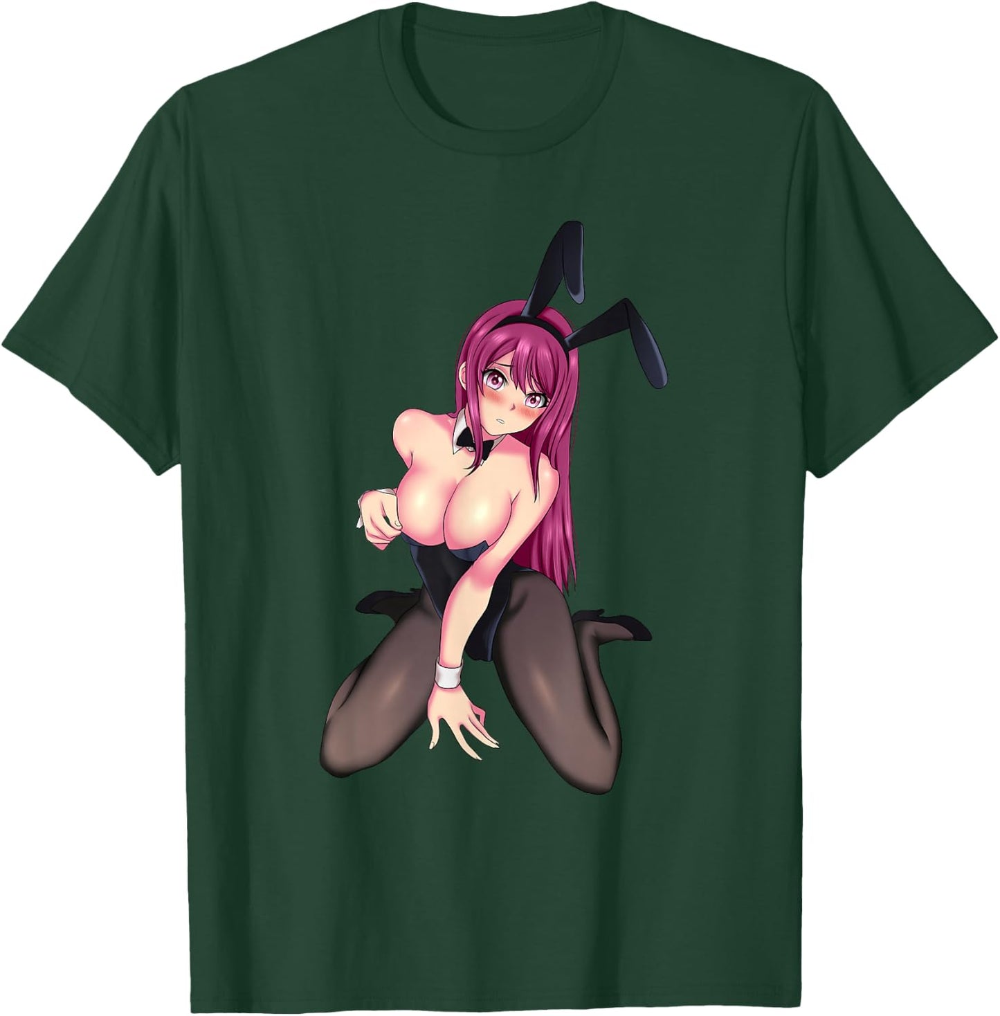 Perfect pretty japanese anime and manga kawaii bunny girl T-Shirt - T-Shirt | Forest