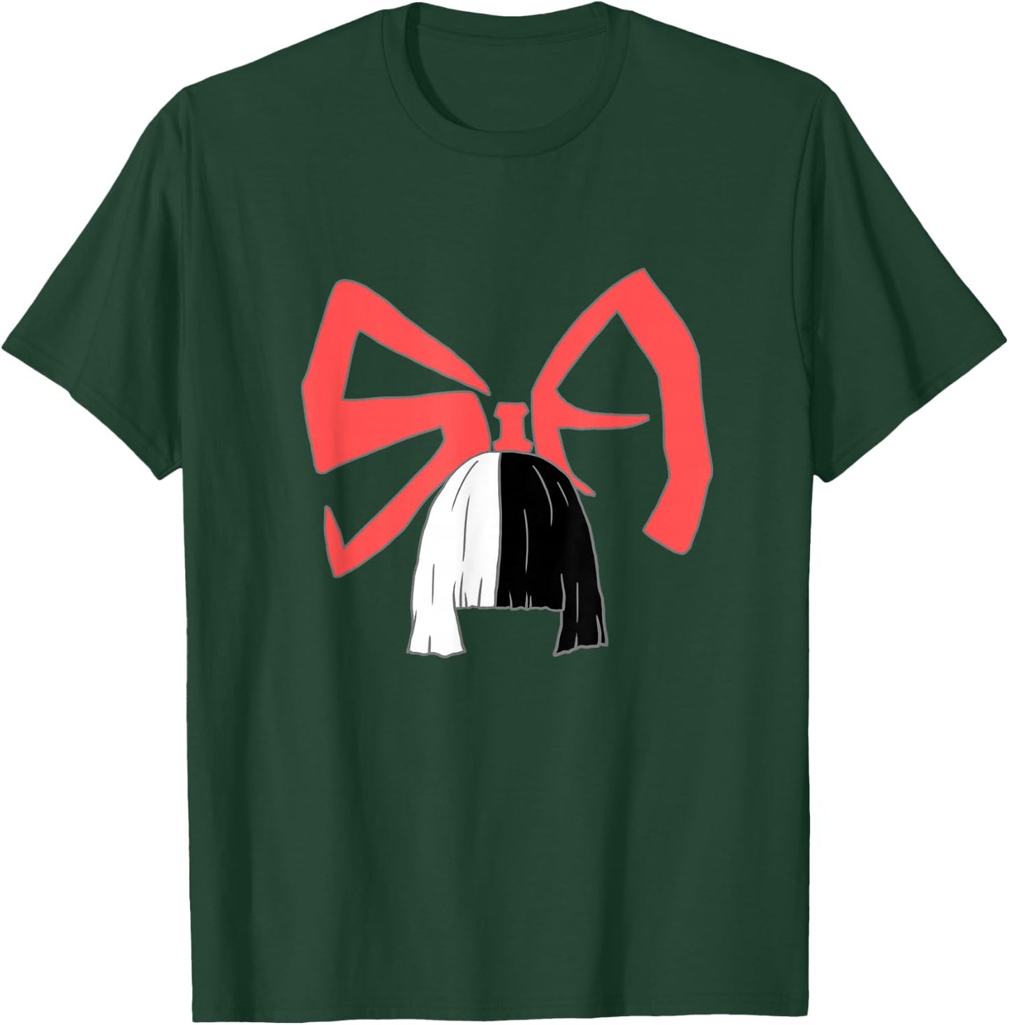 Sia - Bow T-Shirt - T-Shirt | Forest
