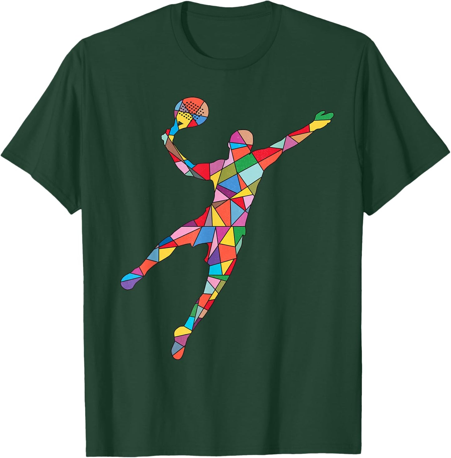 Padel Tennis Paddleball Boys Men Kids Padel T-Shirt - T-Shirt | Forest