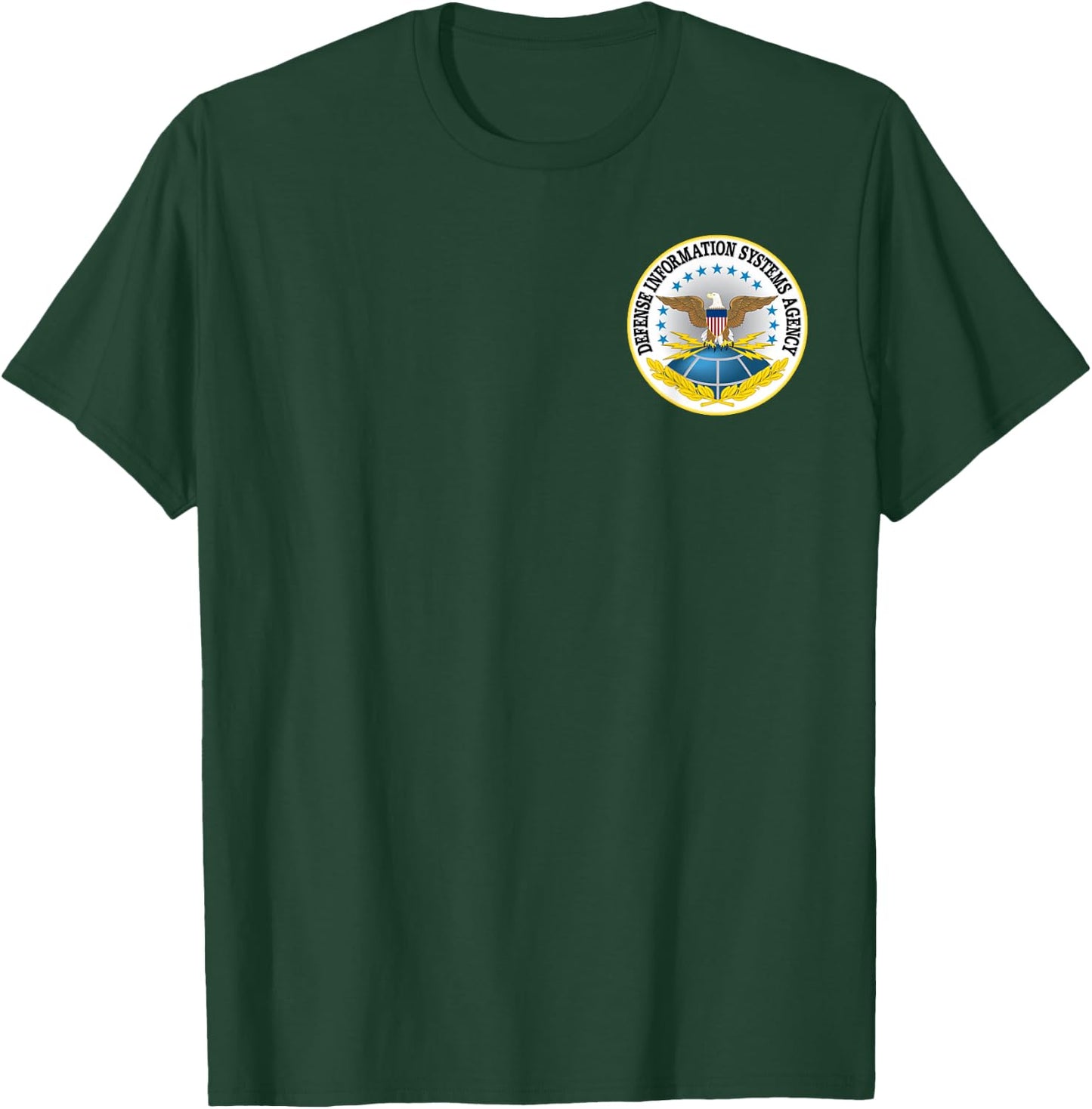 Defense Information Systems Agency DISA DOD Veteran T-Shirt - T-Shirt | Forest